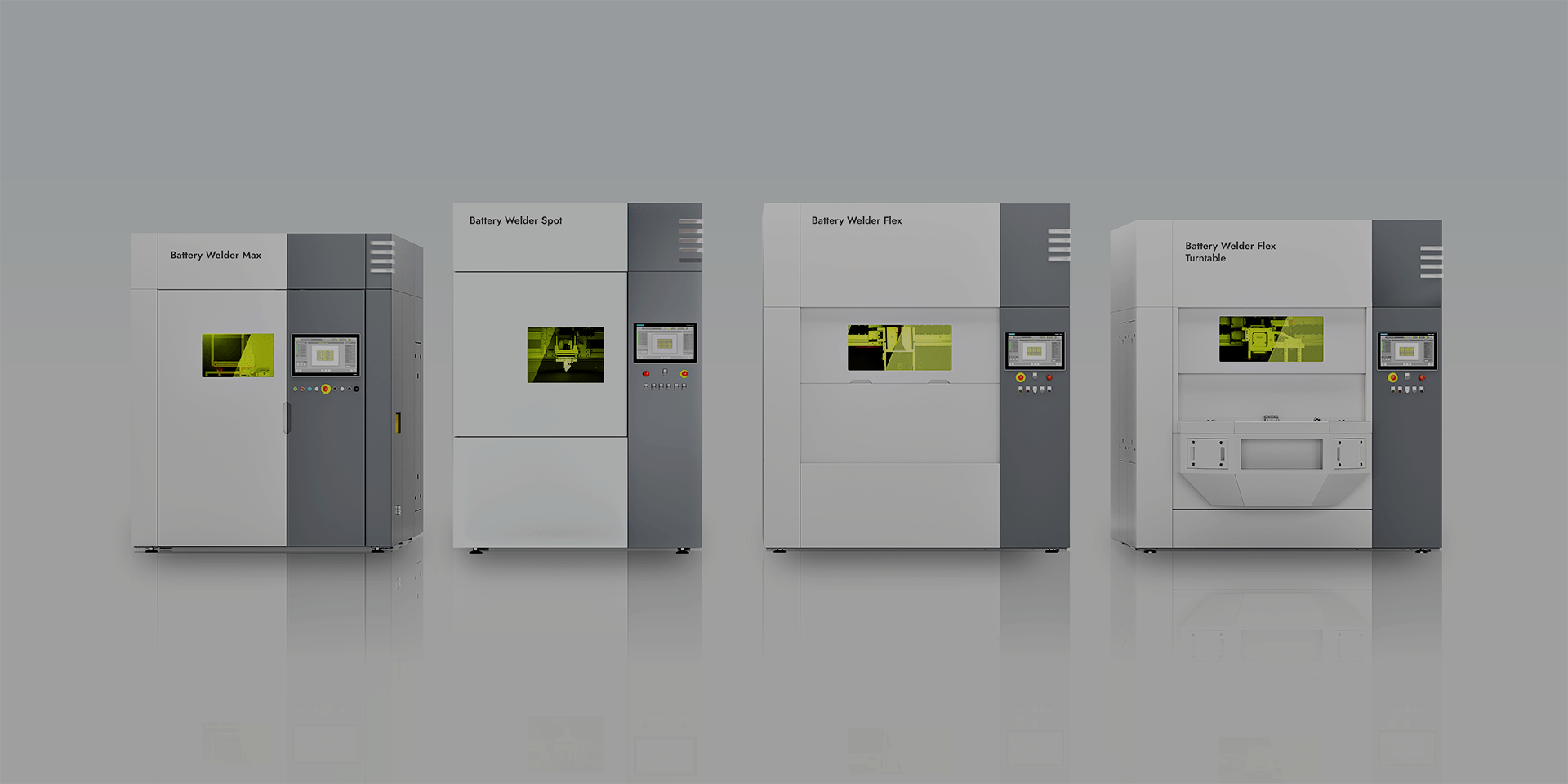 RMA BW Series — Battery Welding Machines lineup